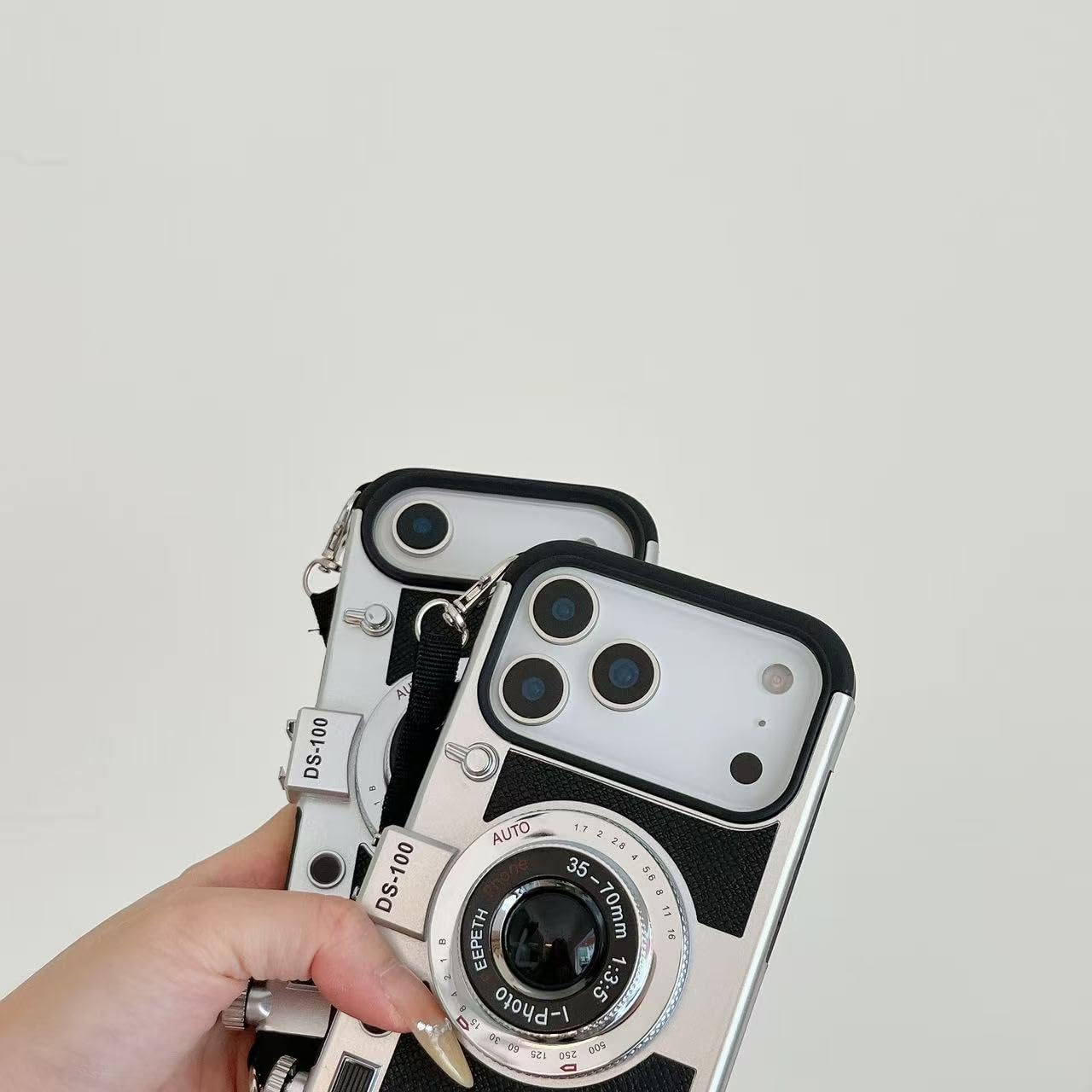 Clothemyphone Retro Camera Phone Case Compatible with iPhone