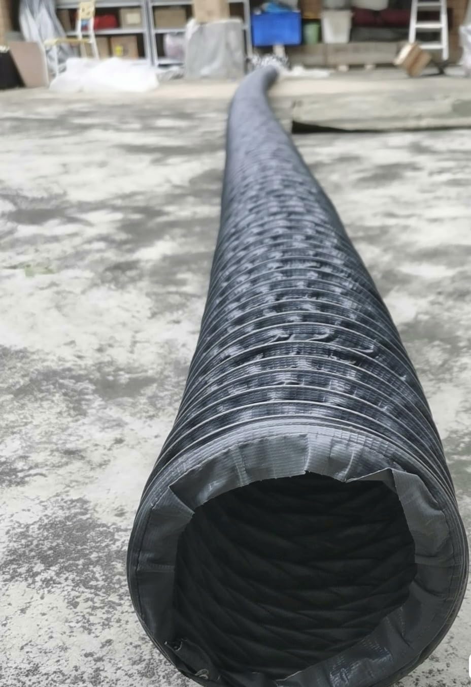 Tubo Flexible Tubo Secadora Manguera De Conducto De 100-150 Mm Aislada, Manguera Flexible Para Ventilación De Secadora, Manguera De Escape De Aire Acondicionado Portátil Universal Con Abrazadera, Mang