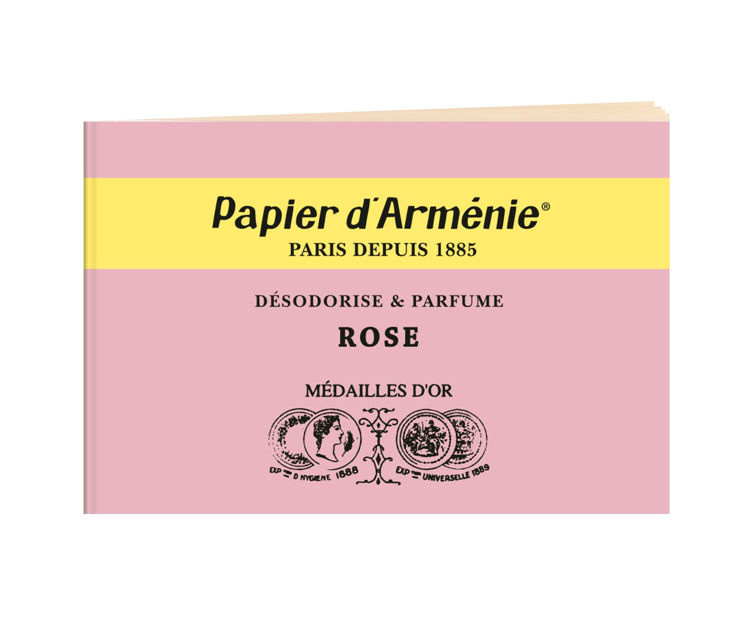 Papier d'Armenie La Rose Burning Papers 12 arkuszy od