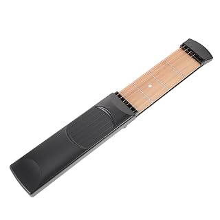 Guide de Guitare de Poche Portable Noir pour Débutants Acoustiques - Les Beatles, Paul McCartney, John Lennon, RIngo Starr, George Harrison