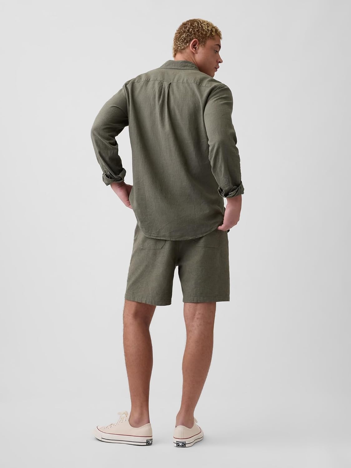 Gap Men's 7" Essential Linen Short