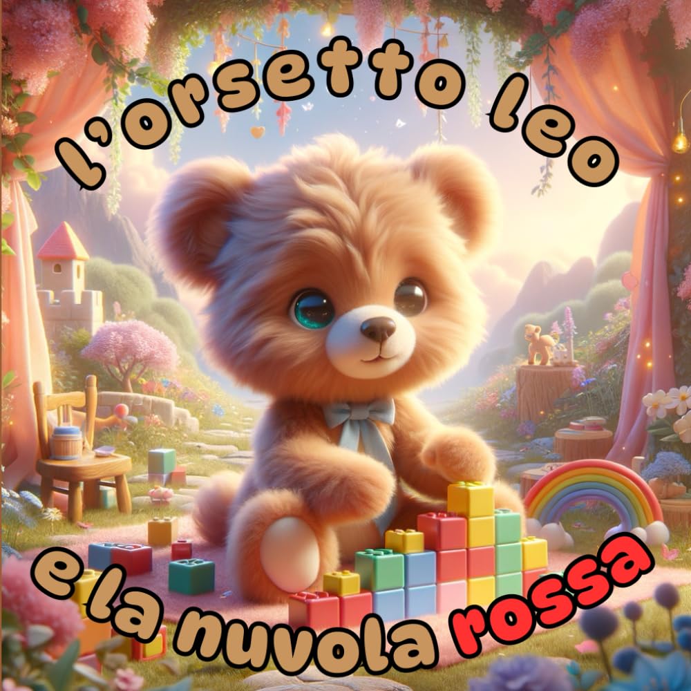 l'orso Leo e la sua nuvola rossa: fiaba per bambini da 0 a 5 anni, Libro illustrato da leggere insieme ai genitori, fiaba magica per sognare e dormire bene (gestione della rabbia)