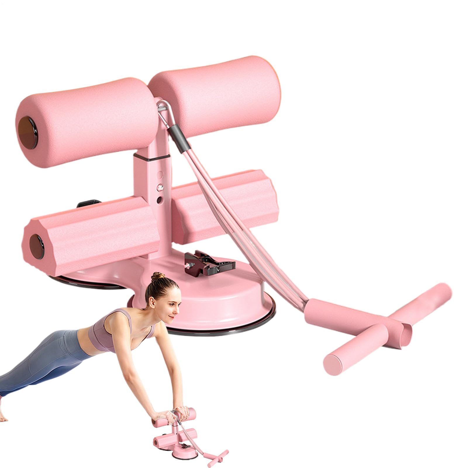 Máquina de entrenamiento de estómago y abdominales para ejercicios con ventosa 8