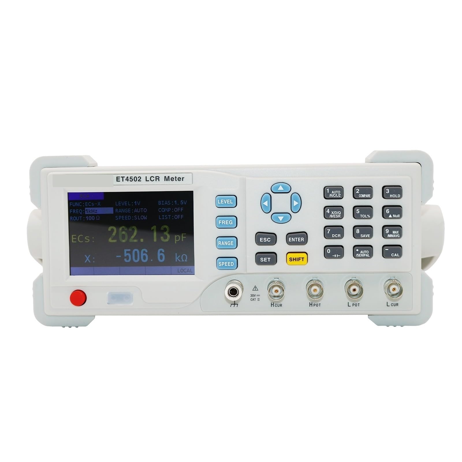 JVDDI Professional LCR Meter Multimeter Digital Capacitor Tester Desktop Bridge 10Hz~100kHz Capacitor Check