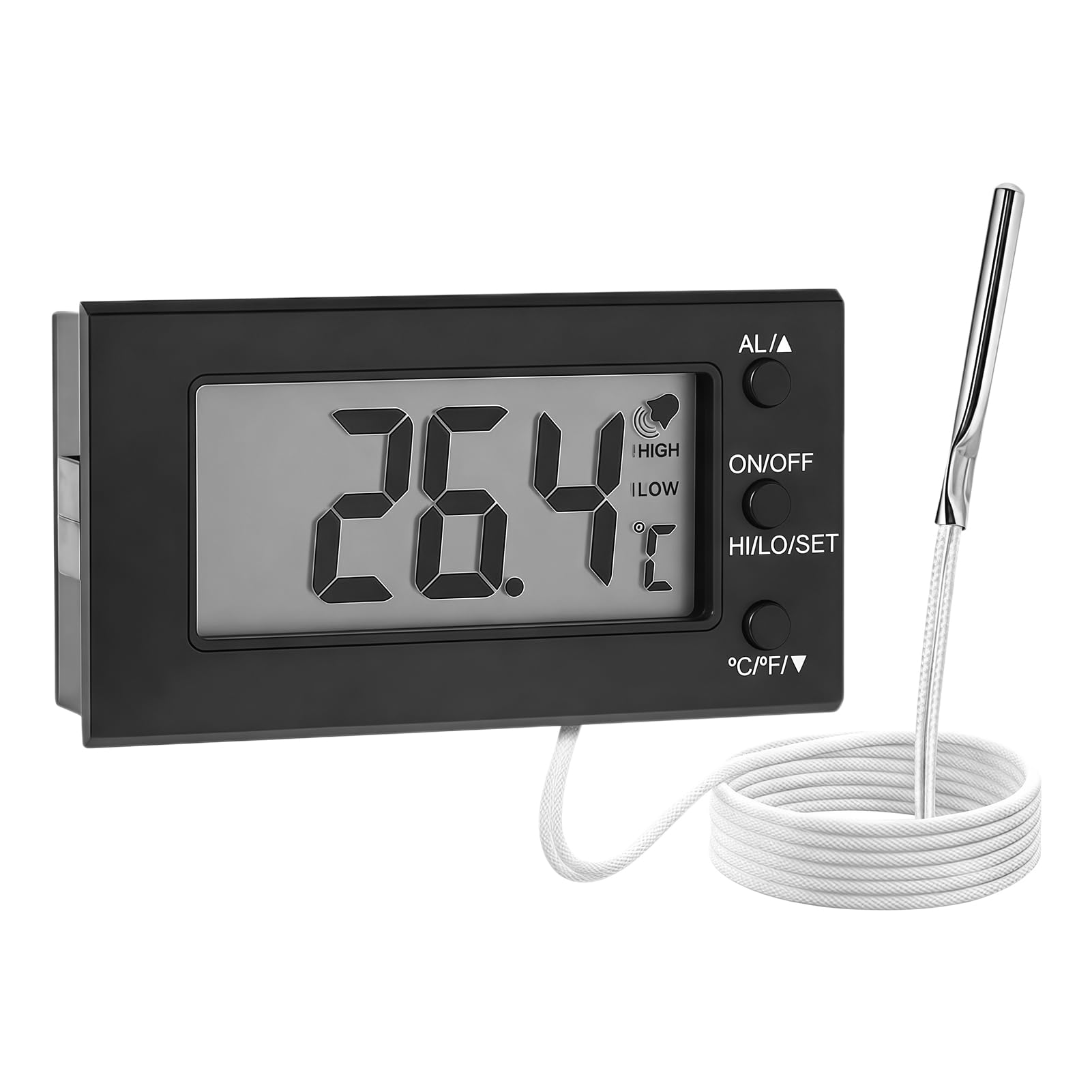Digital Oven Thermometer Resistant 300°C for Inside Oven with Probe Proof