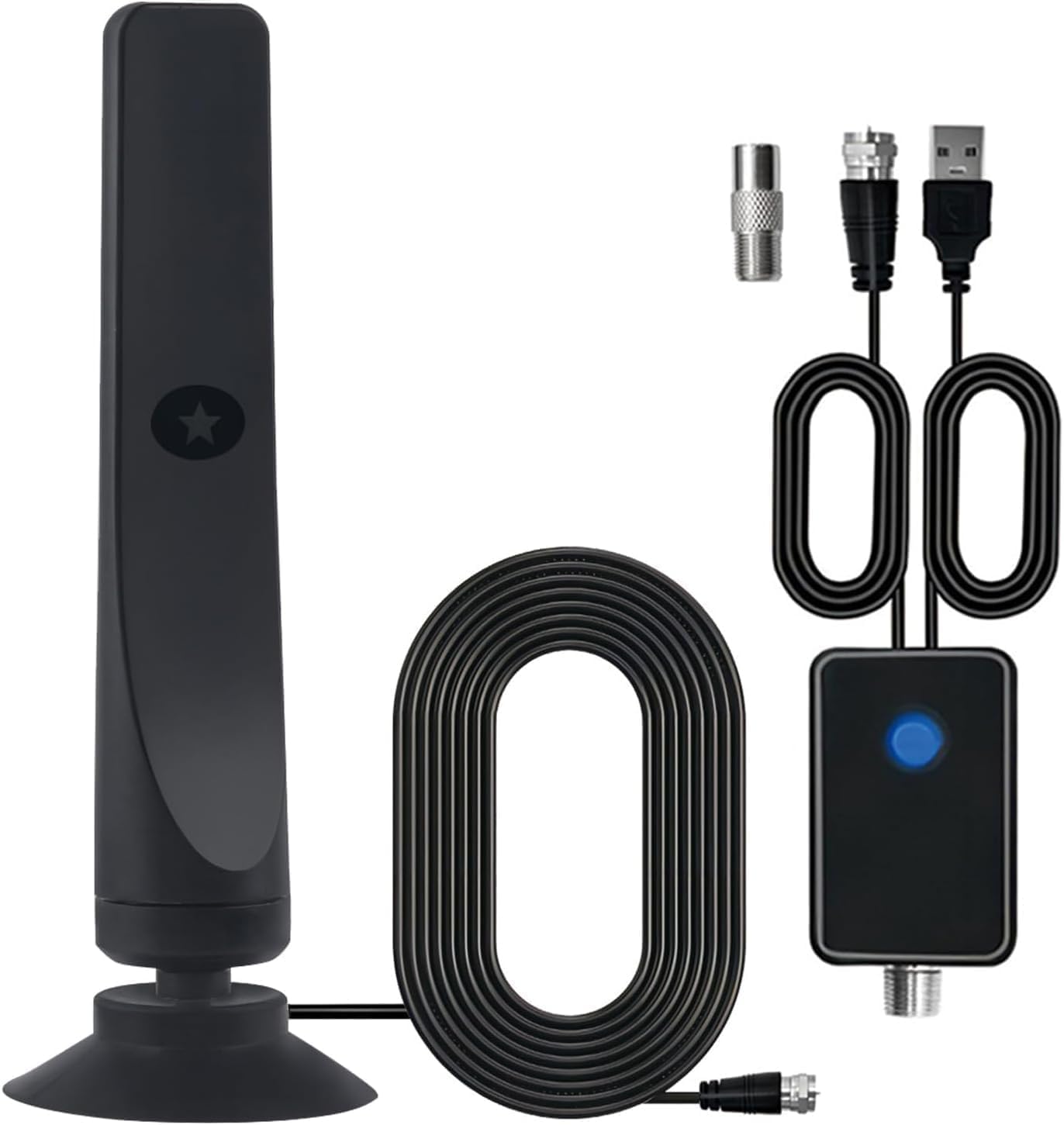 TV Antenna Digital Antenna for TV Support 4K 1080p