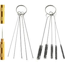 Car Windshield Washer Nozzle Cleaning Tool Kit, with Adjustment Needles and Brushes, for Vehicle Windscreen Jet Repair and Water Spray,Nozzle Maintenance Automotive Cleaner