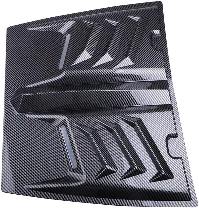 Decorative Hood Vent Cover - Non-Functional Engine Bay Scoop for Universal Car & Truck Hood Upgrade (ABS Plastic, Easy Installation)