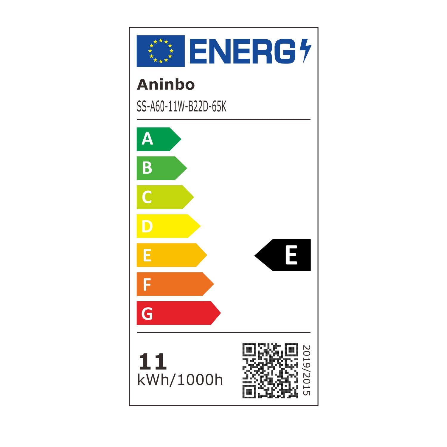 6 Ampoules LED B22 9W Équivalent 60W - Blanc Chaud 2700K 806LM CRI 90 Non Dimmable