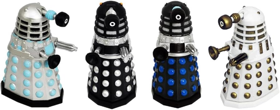 Eaglemoss Doctor Who Dalek 3 Inch Figure Assault Set of 4