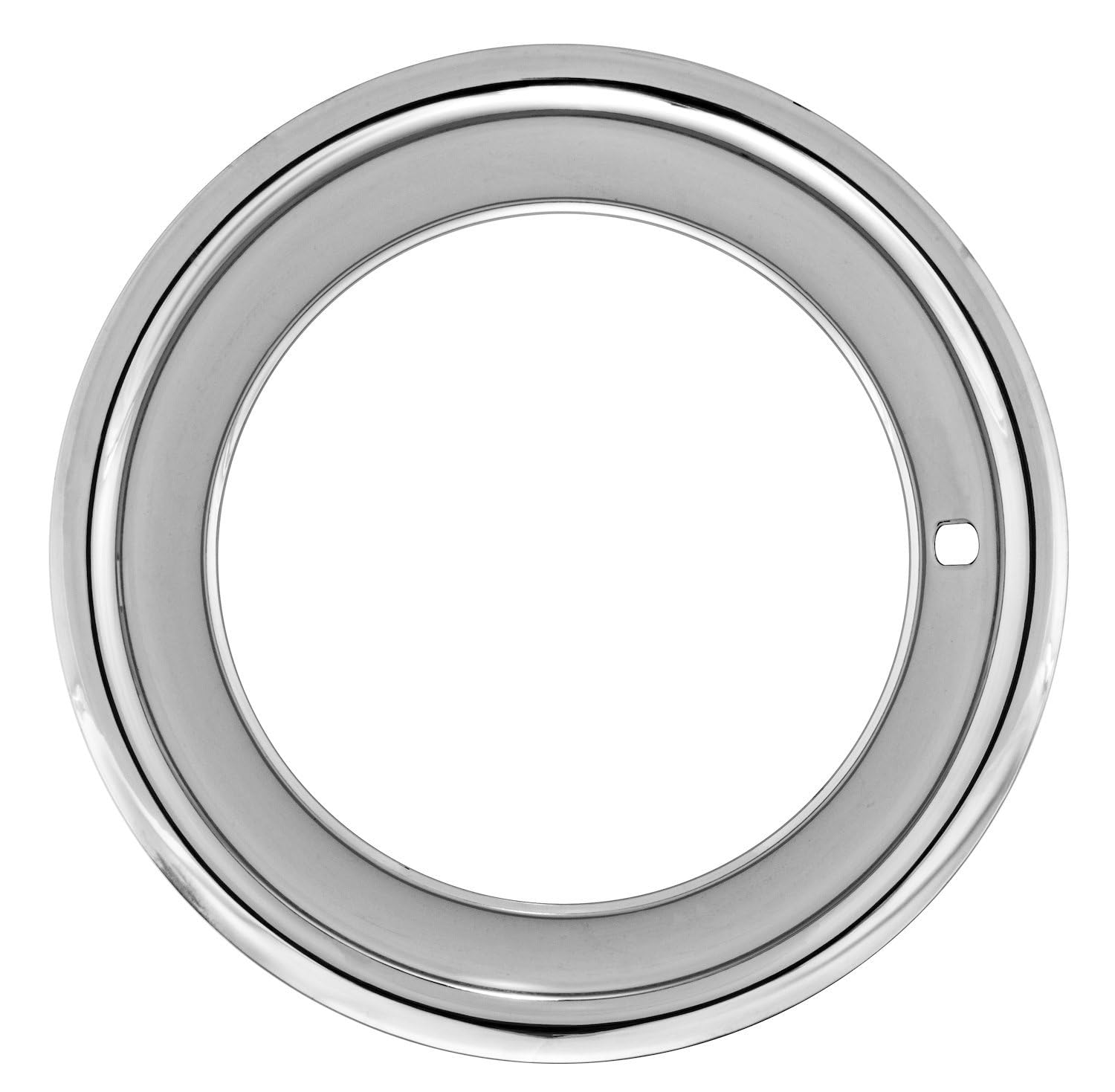 JEGS Stainless Steel Trim Ring Set Lip for 15 in. x 7 in. Wheels [4-Piece Set]