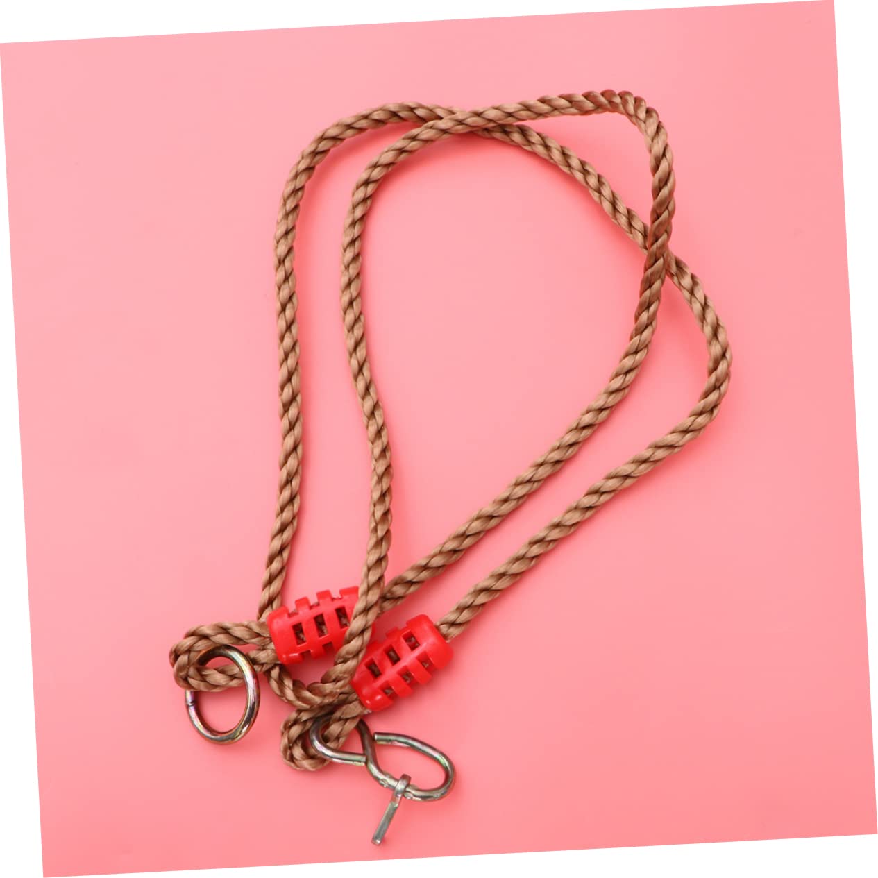 BESPORTBLE Tree Swing Straps Hanging Kit 2pcs Swing Connecting Rope Weatherproof Safe for Outdoor Swing Hangers Garden Patio Camping Random