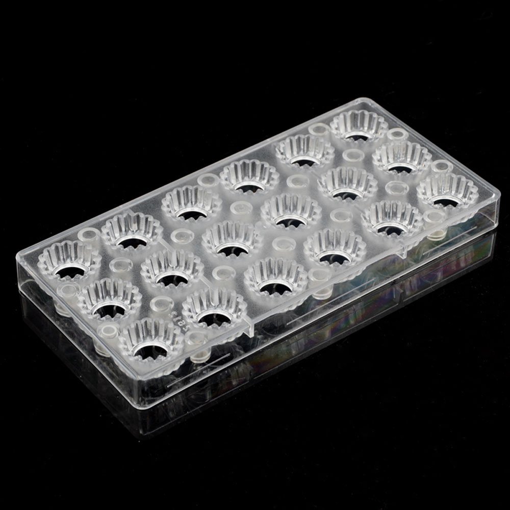 Molde de transferencia de chocolate de policarbonato hecho a mano, molde magnético de chocolate, molde para caramelos