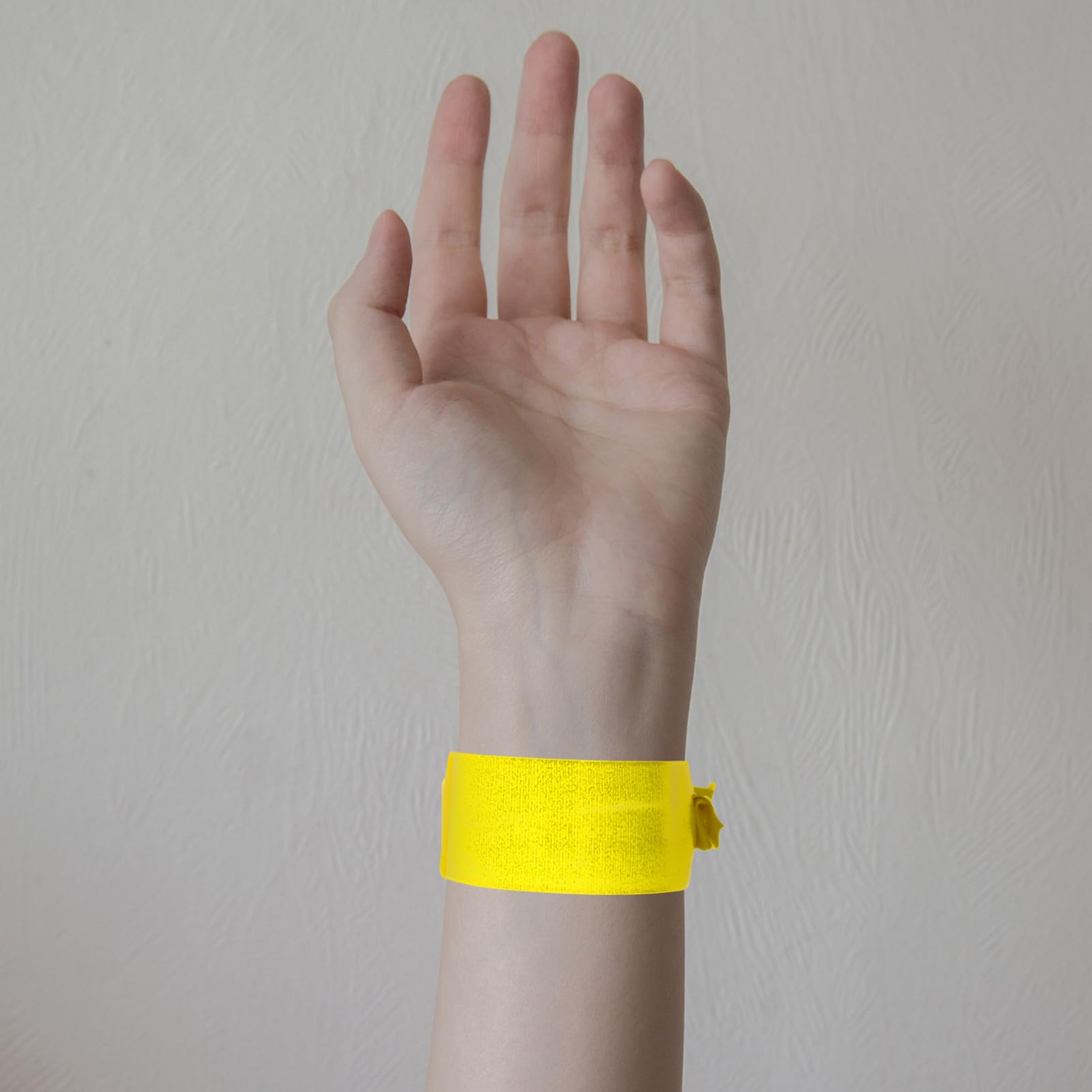 Pulseras de Identificación Desechables Pvc, 100 Piezas, para Hospitales