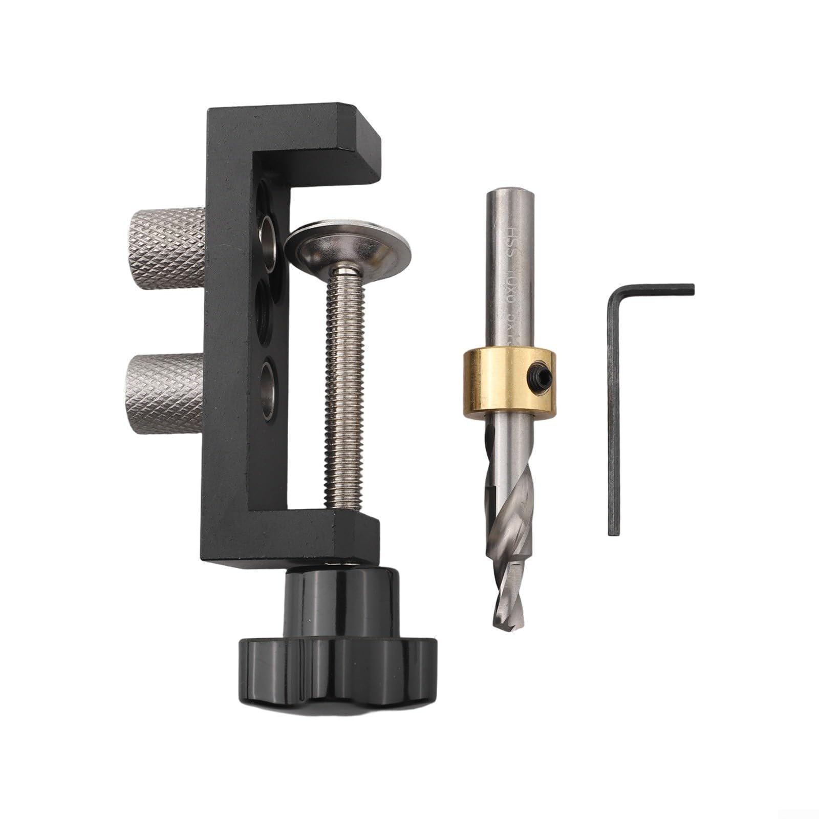 Aluminium-Profil-Bohrvorrichtung, Handwerkzeug-Set zum Lochen, Versenken, Führung, 20 mm, 30 mm, 40 mm Profile