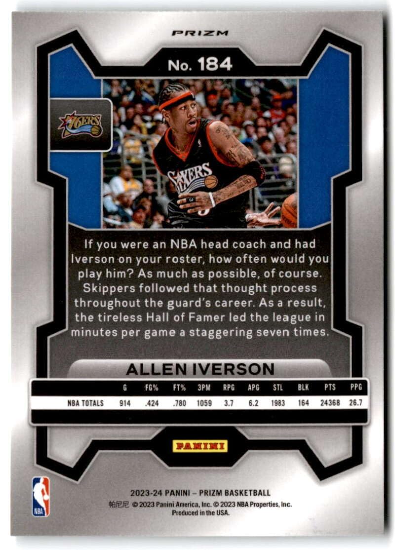 アレン アイバーソン バスケNBAカード 36枚セット PANINI PRIZM NBA