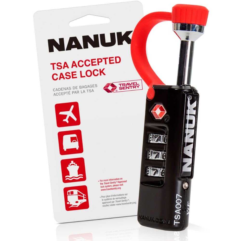NANUK TSA Approved Lock – Durable, Secure Travel Case Lock with