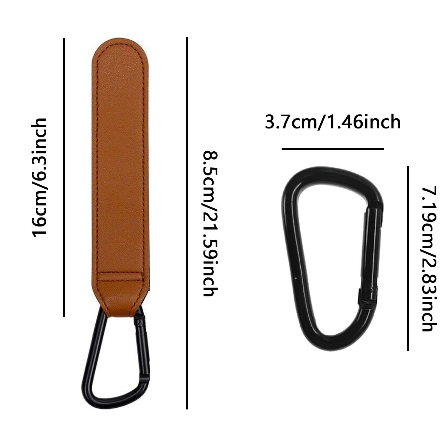 ZEACCT Four Robust Stroller Foot Hooks - Image 2