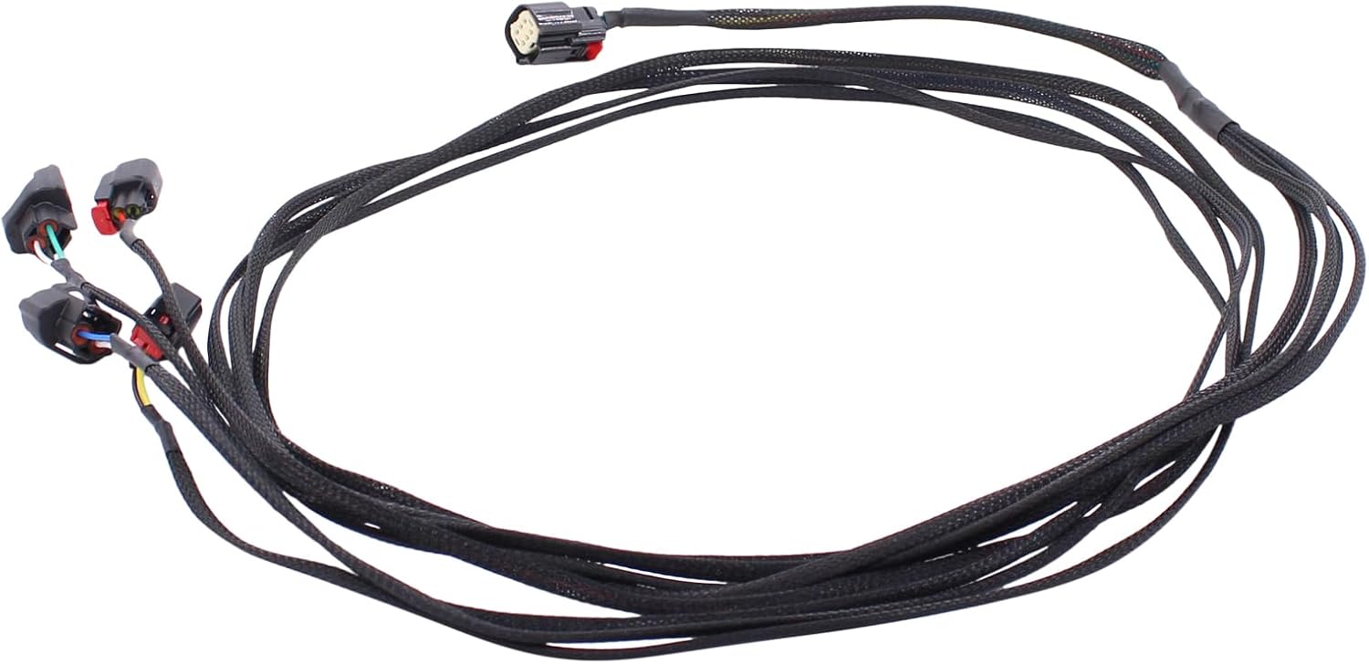 MOTOKU Headlight Fog Light Wiring Harness for Dodge Challenger 2015-2023