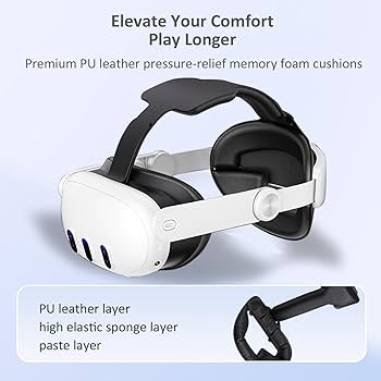  Quest 3 128GB(head strap付き) Head Strap with Battery pack for Quest 3/ Quest 3S