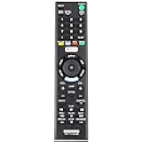 AIDITIYMI RMT-TX102U Replacement Remote fit for Sony LCD TV KDL-40W600D KDL-40W650D KDL-48R510C KDL-32R500C KDL-32W600D KDL-32W650D KDL-48W650D KDL-55W650D KDL-55W6500 KDL-40R510C KDL-40R530C