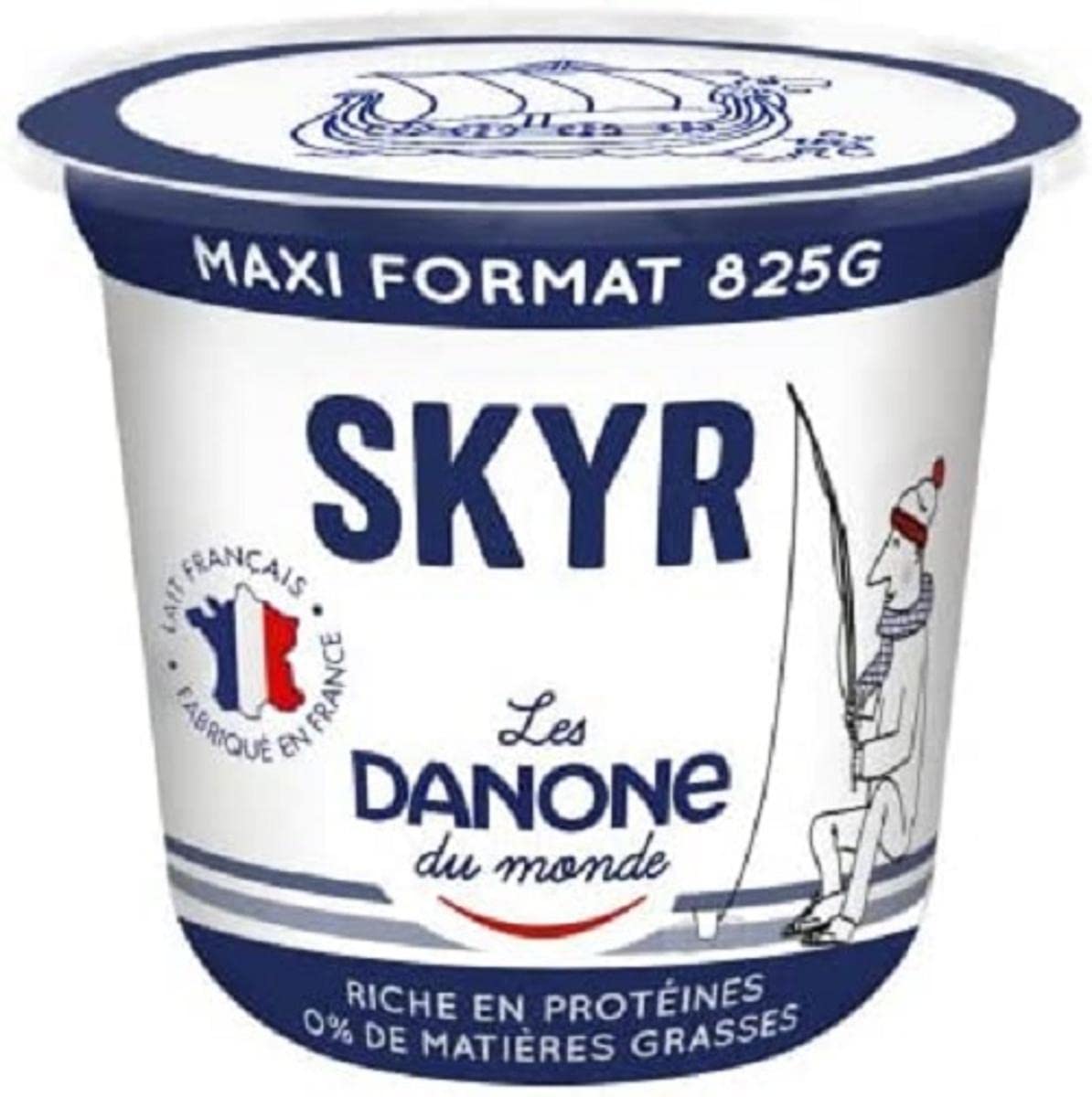 DANONE Skyr nature 0% - Le pot de 825g