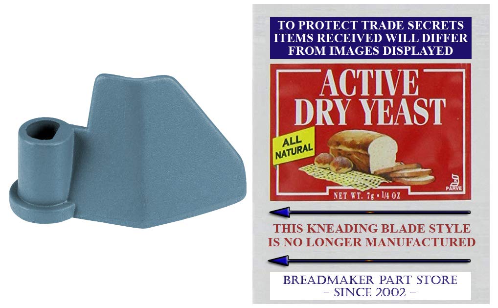 Toastmaster Model 1147 TBR2 TBR15 TBR15CAN TBR20H TBR20HCAN Kneading Paddle [See Pics/Details] Toastmaster Bread Maker Machine Replacement Part P/N 21495 P/N 21614 P/N 22823 P/N 34923 Mixing Arm Blade