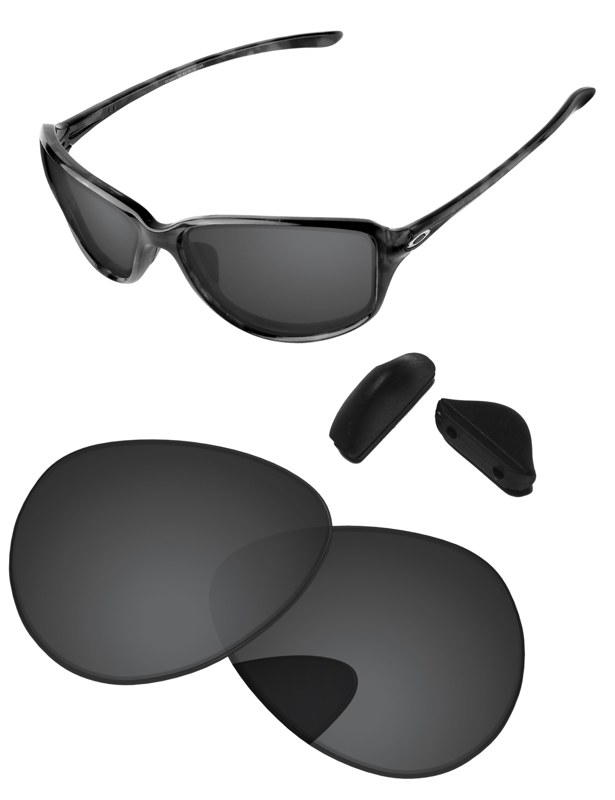 Replacement Lenses for Oakley Cohort OO9301 62mm Sunglass - Precision Fit, UV Block &amp; Impact Resistant