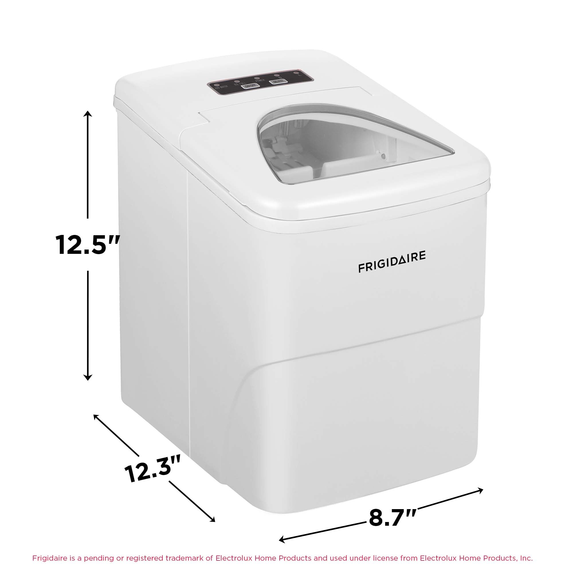 Frigidaire Efic108 Counter Top Portable, 26 Lb Per Day Compact Ice Maker Machine (Efic108, 26, 26, Efic108, White, Na, 1, Efic108) on Fridge.com - View 5