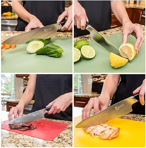 Miniatura 9 de Resort Chef International Tapete de seguridad antideslizante para tablas de cortar debajo de la cocina, higiénico, no absorbente y apto para