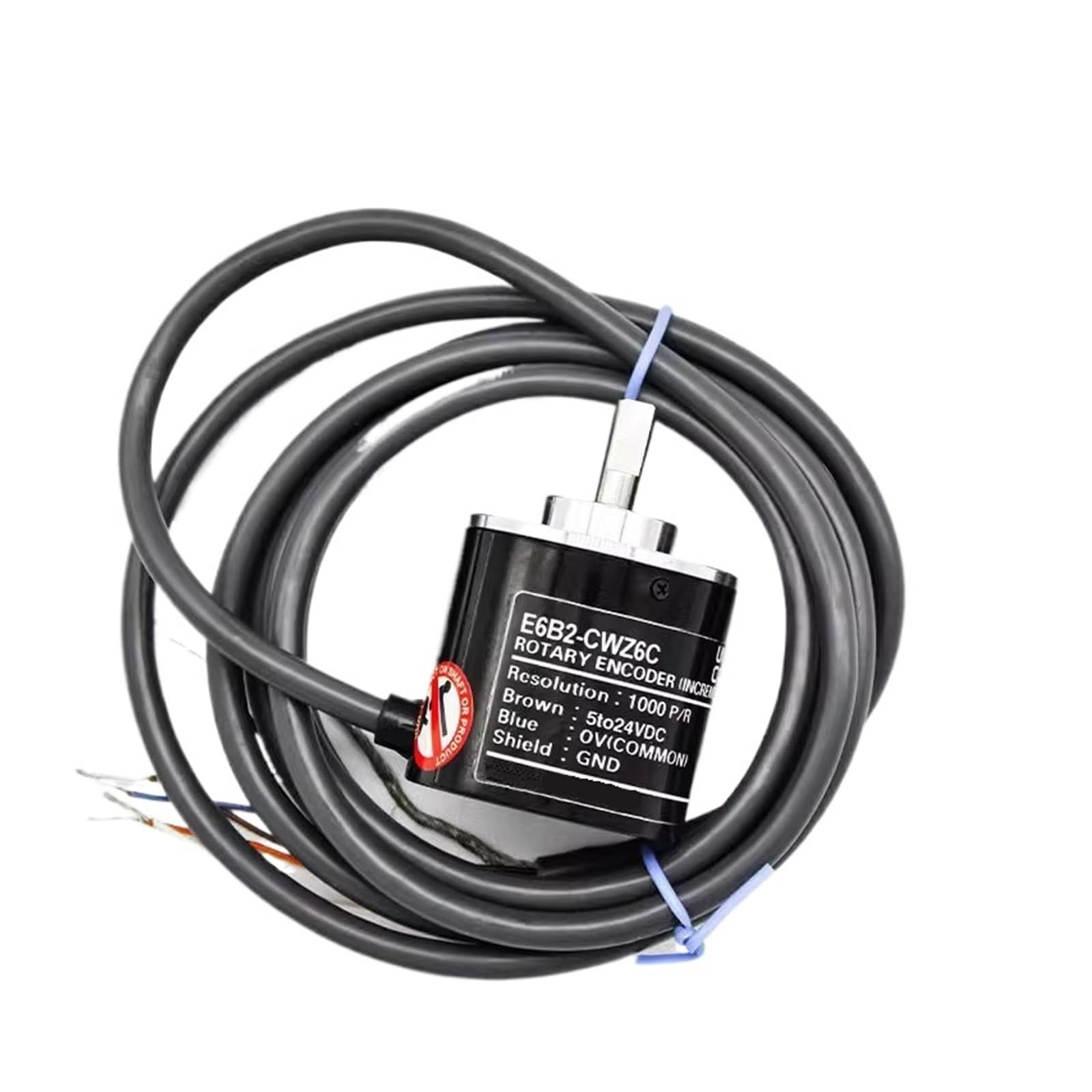 COSZWQDP Photoelectric Rotary incremental Encoder E6B2-CWZ5G-30PR 50PR 100PR 500PR 600PR 1024P 1500PR 1800PR 2500PR Z6B2-CWZ6C-5000PR(E6b2-cwz5g-1800pr)