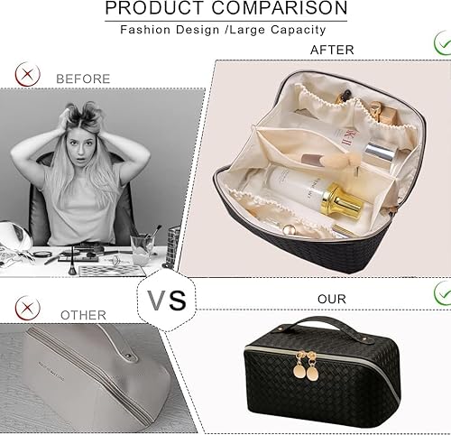 Miniatura 3 de MLAY Bolsa de cosméticos, negro (Mysterious Black), Negro