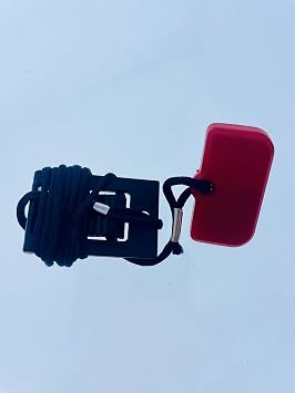 Treadmill Doctor Replacement Safety Key for Xterra Treadmills Part Numbers N100003-A5 and 007242 TMD Version
