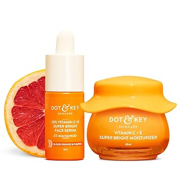 Dot & Key Skin Care Serum & Moisturizer Combo |Moisturizer 60ml & Face Serum 30ml