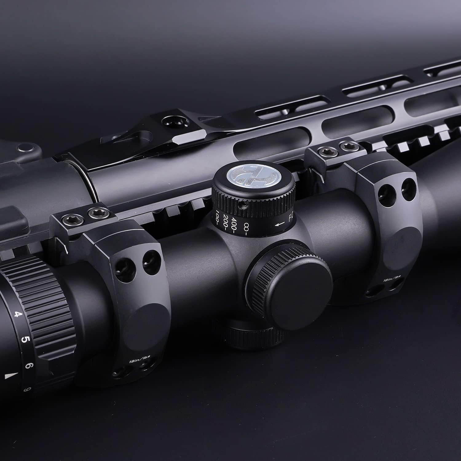 GODTURTLE Scope Rings, Precision 1 Inch Scope Mount Ring for Picatinny/Weaver Rail, Low Profile Tactical Rifle Scope Rings : Sports & Outdoors