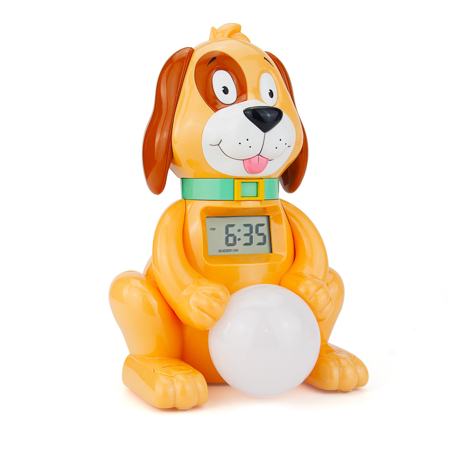 BIGMONAT Alarm Clock for Kids,Cute Dog Children's Alarm Clock,Student Specific Timed Wake-up Alarm Clock,Can be Used for Home Creative Digital Clock,Powered by AC Adapter or Battery
