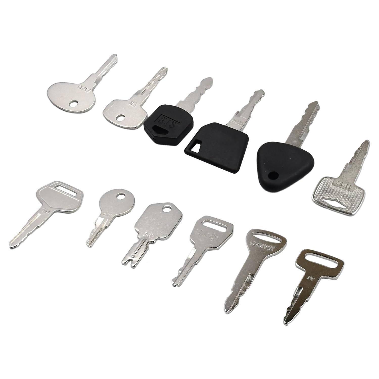 Universal Forklift Ignition Key Master Set for Yale, Mitsubishi, Caterpillar, Nissan, Doosan, JCB, Daewoo, Volvo, Hyster, Komatsu, Clark