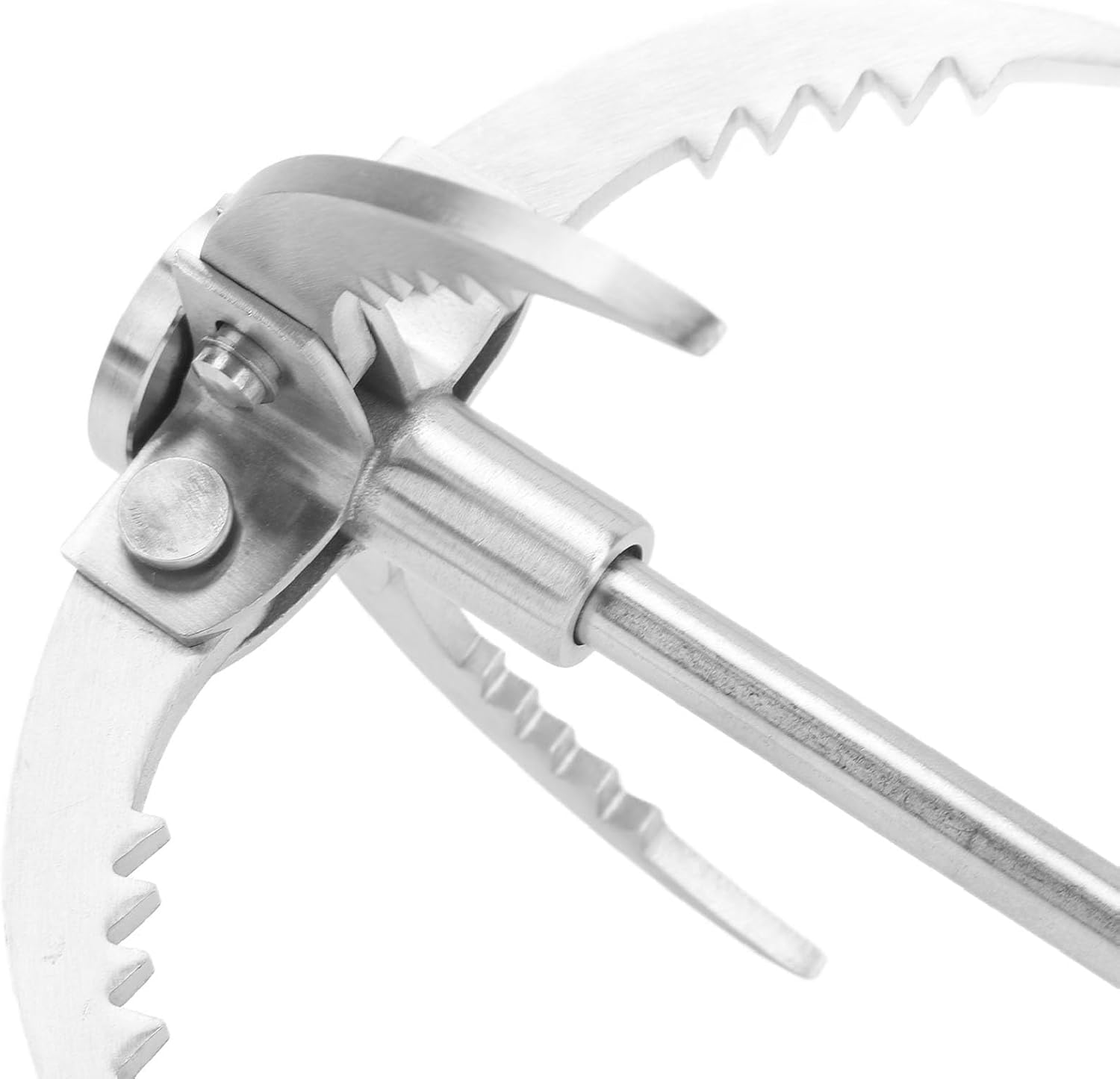 Stainless Steel Folding Claw Grappling Hook Outdoor Survival Gear, for Camping Hiking Climbing