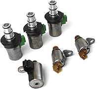 Vista 5 de Kit de solenoide de transmisión de alto rendimiento 6 unids para 2000-2012 2 3 5 6 CX-7 Shift PWM MPV 48420K-R 4F27E FN4A-EL