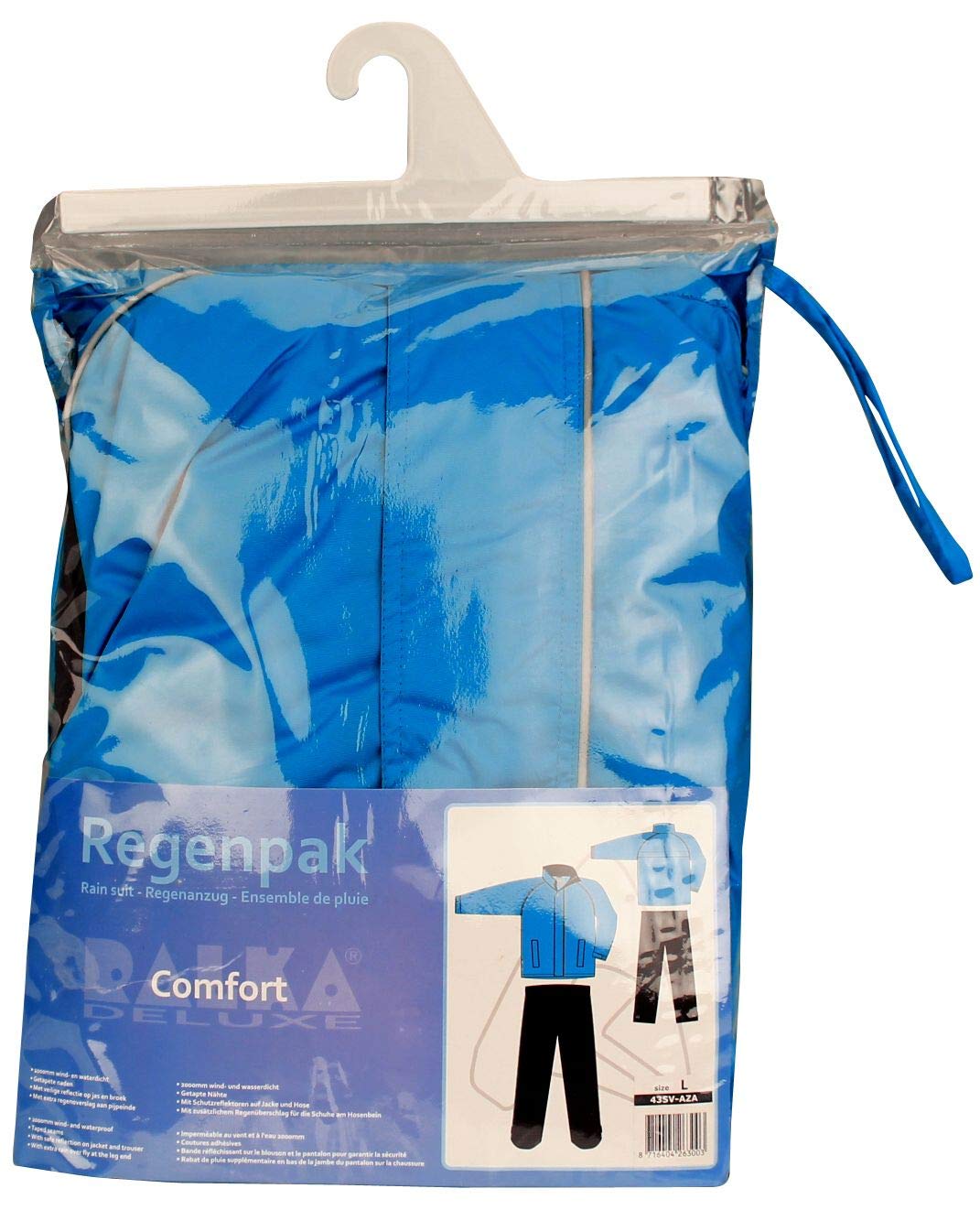 Unisex Regenanzug Komfort für Erwachsene Regenanzug