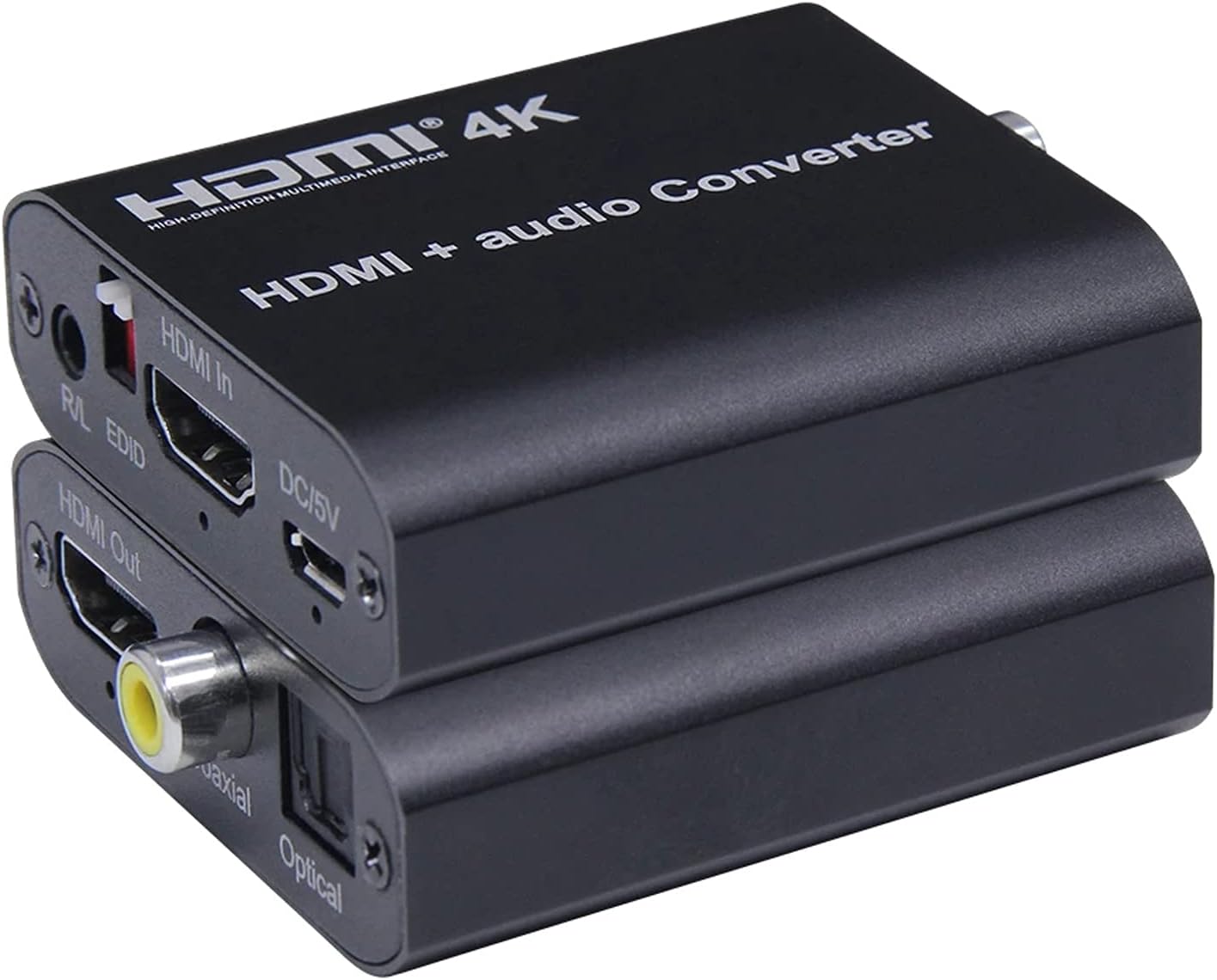 HDMI 1.4 Audio Extractor Splitter with Toslink/Coaxial Audio Out