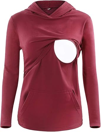 Long sleeve breastfeeding top Clearance