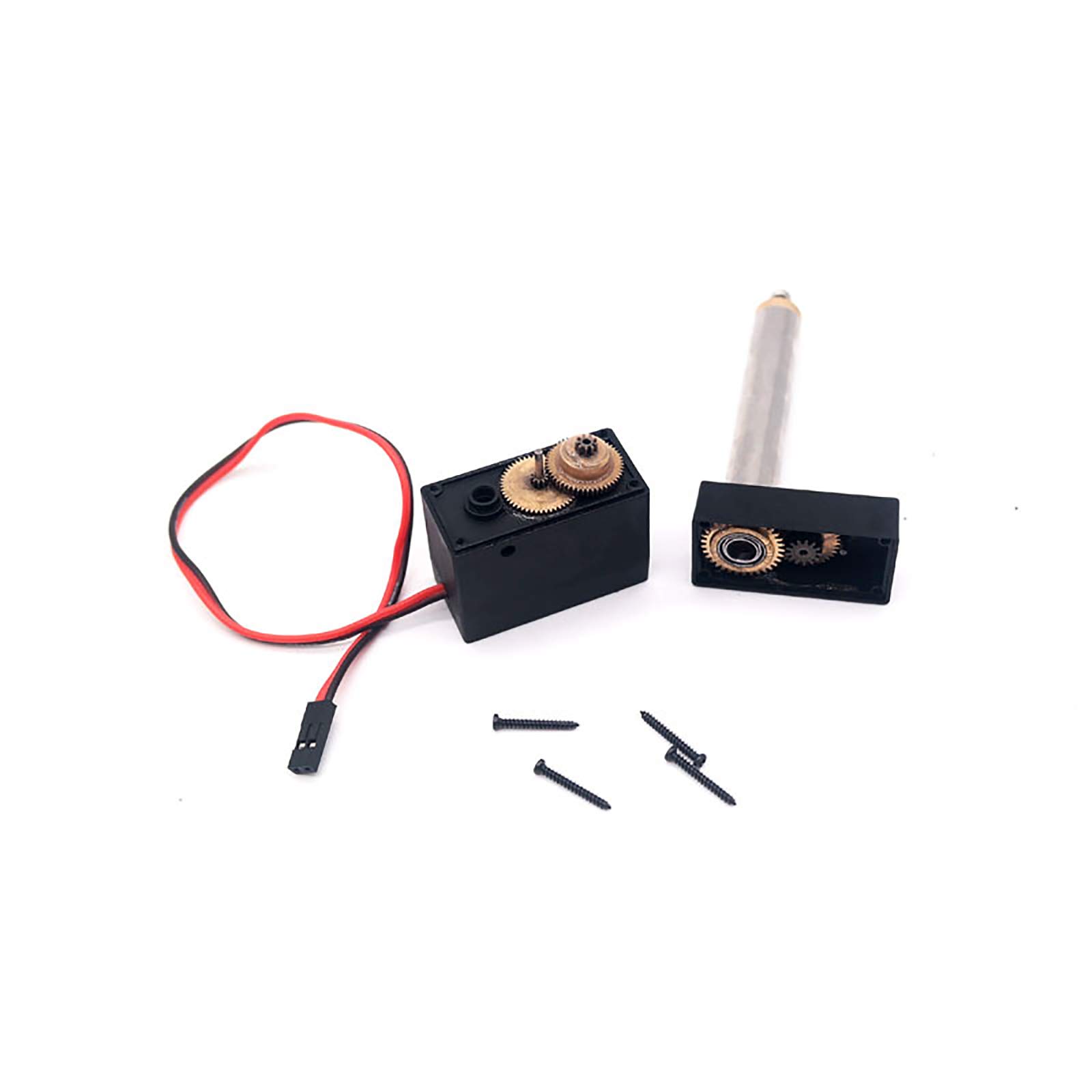 Pièce de servomoteur en métal pour pièces d'excavatrice Huina 1550 RC