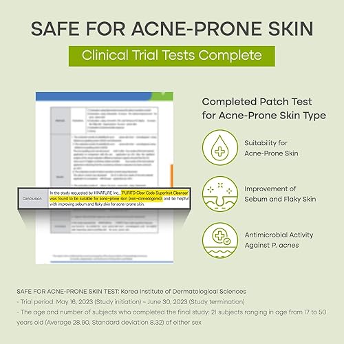 Miniatura 2 de PURITO Clear Code Superfruit Cleanser 5.1 fl oz  5.07 onzas líquidas, solución clarificante de próxima generación con extracto de fruta noni, no