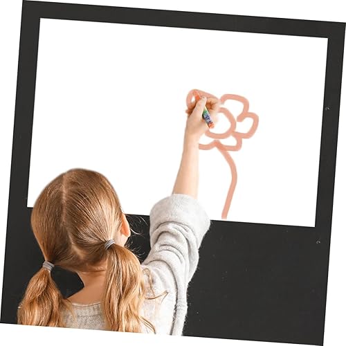 Miniatura 6 de Tofficu Pizarra blanca de escritorio para nevera, Pizarrones para niños, papel tapiz para oficina, pizarra blanca, graffiti, PVC, 3 uds