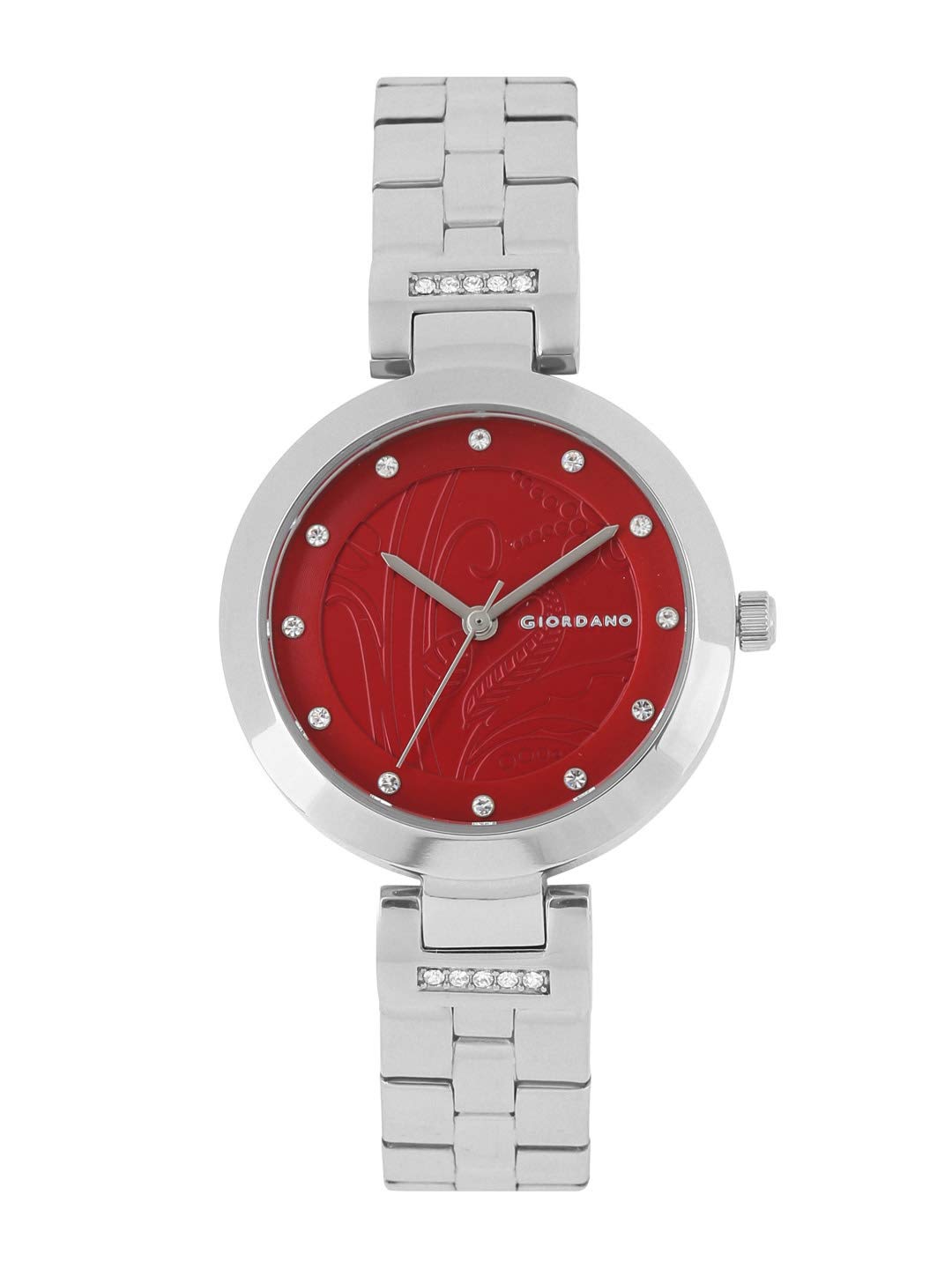 Giordano Analog Red Dial Womens Watch-2784-11 (B01N4GJBFA) Amazon Price History, Amazon Price Tracker