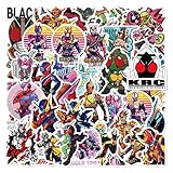 50枚for仮面ライダーステッカー セット かわいい for仮面ライダーシール 萌えグッズ 手帳 シール人気 アニメ ステッカーおしゃれ防水落書きステッカーDIY 自転車ノート パソコン スノボ スケートボード 荷物 スーツケース ギター 水筒 スマホケース カーバイク ヘルメットステッカー