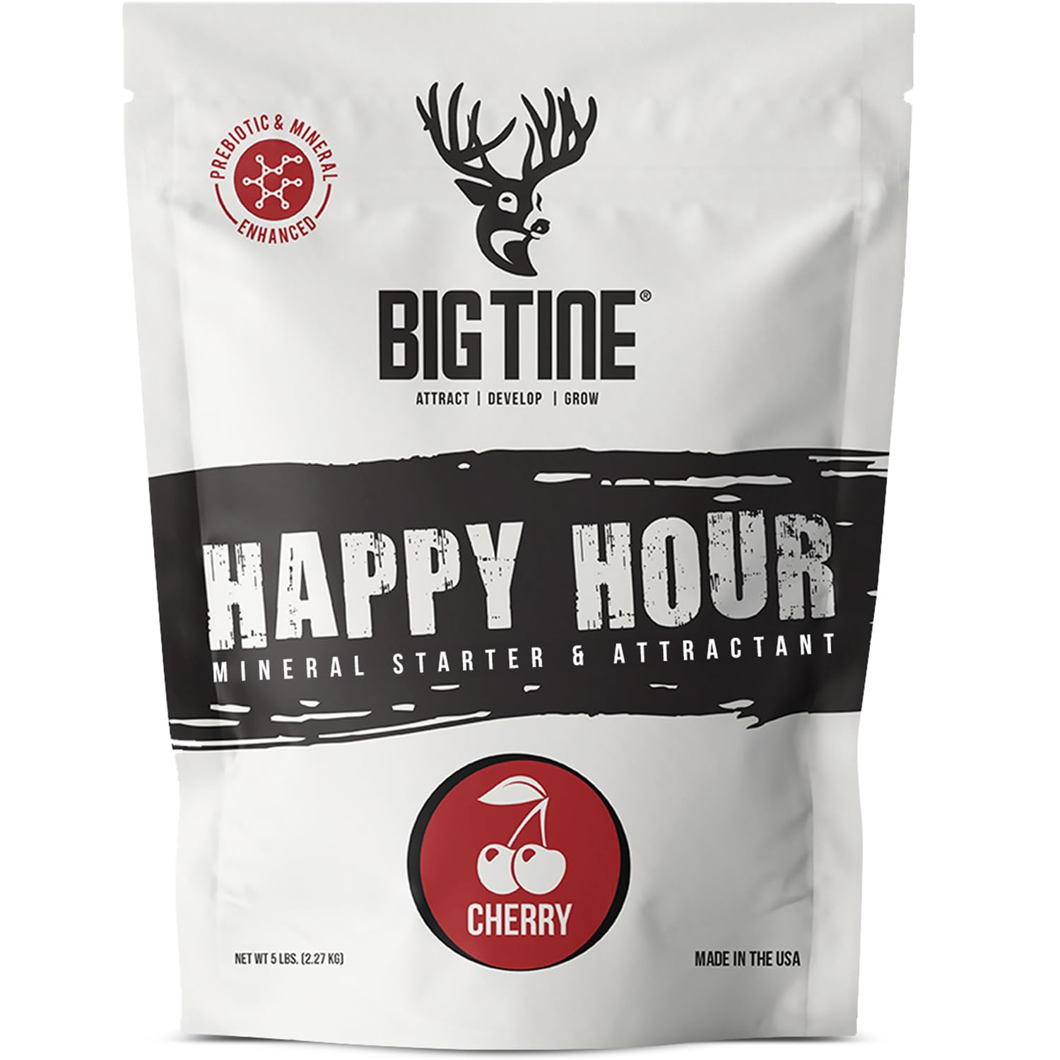 Big Tine Happy Hour, Deer Supplement, Cherry, 5 Lb