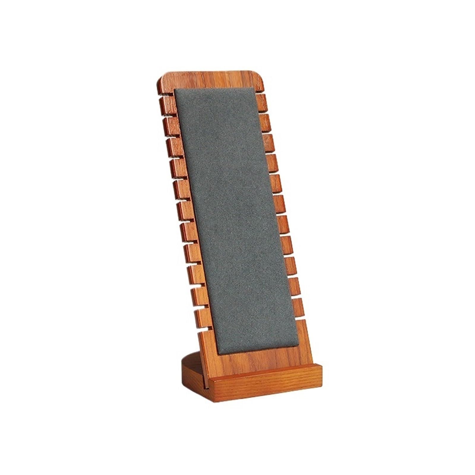 Xt4rPc2gD Jewelry Stand Organizer Wooden Necklace Display Stand with Detachable Base Jewellery Box