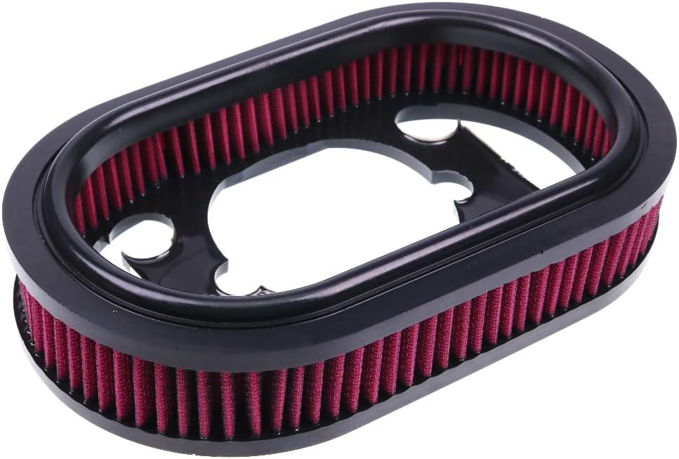 DVPARTS Oval Air Cleaner Filter 34-1066 29025-88 Compatible with Harley Davidson FLT FXR FXD FXST FLST